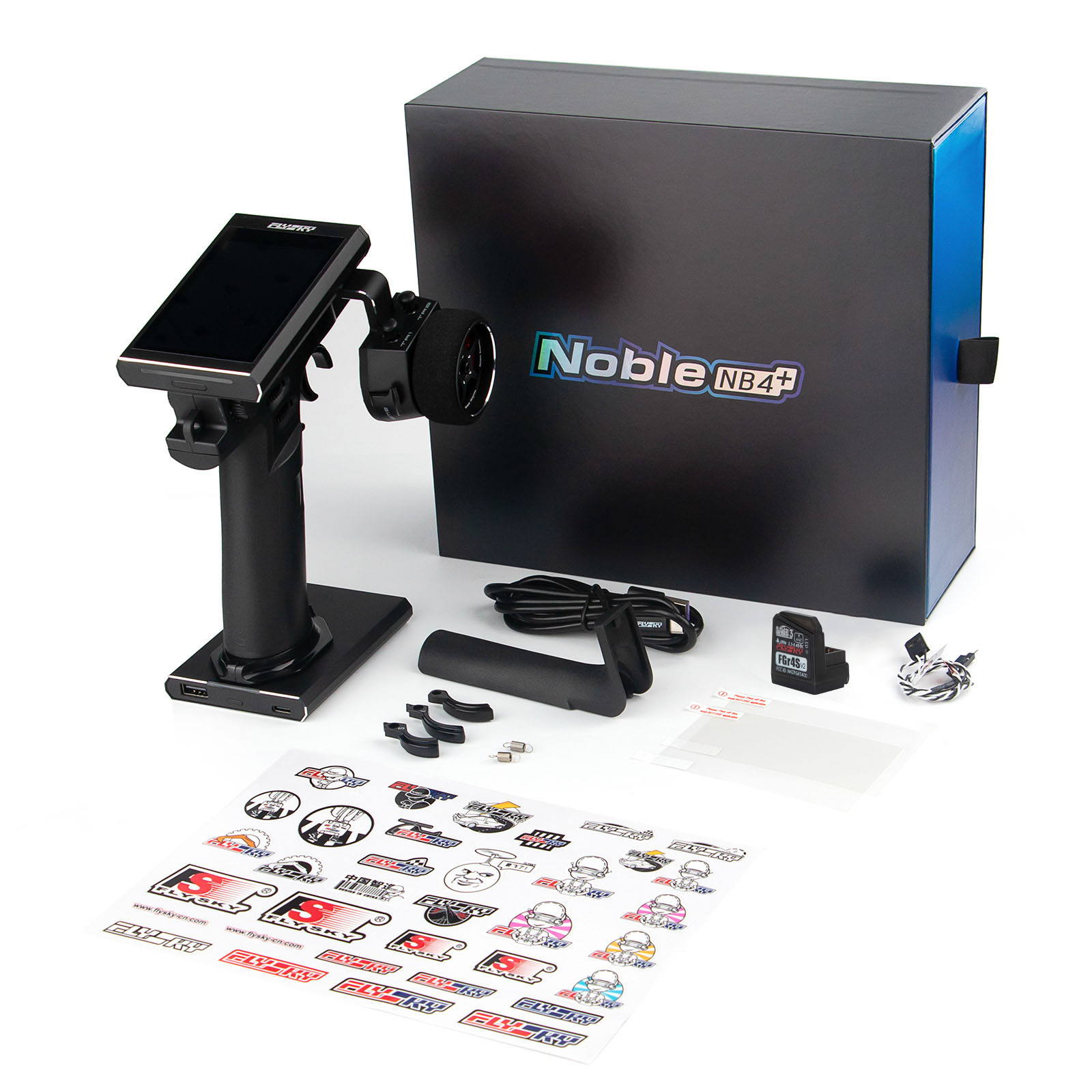Flysky Transmitter - Flysky Noble NB4+ 2.4G 8CH Radio