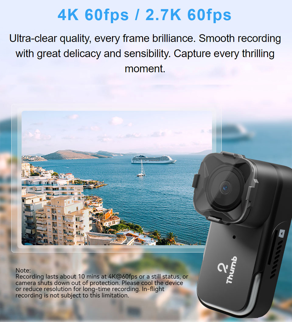 Runcam Camera - Versi Baru RunCam Thumb 2 4K