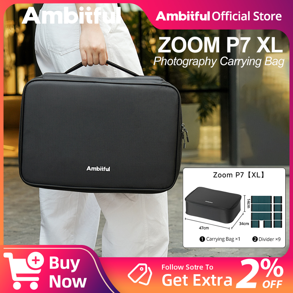 Drone With Camera - Tas Penyimpanan Fotografi Ambitful ZOOM P7II
