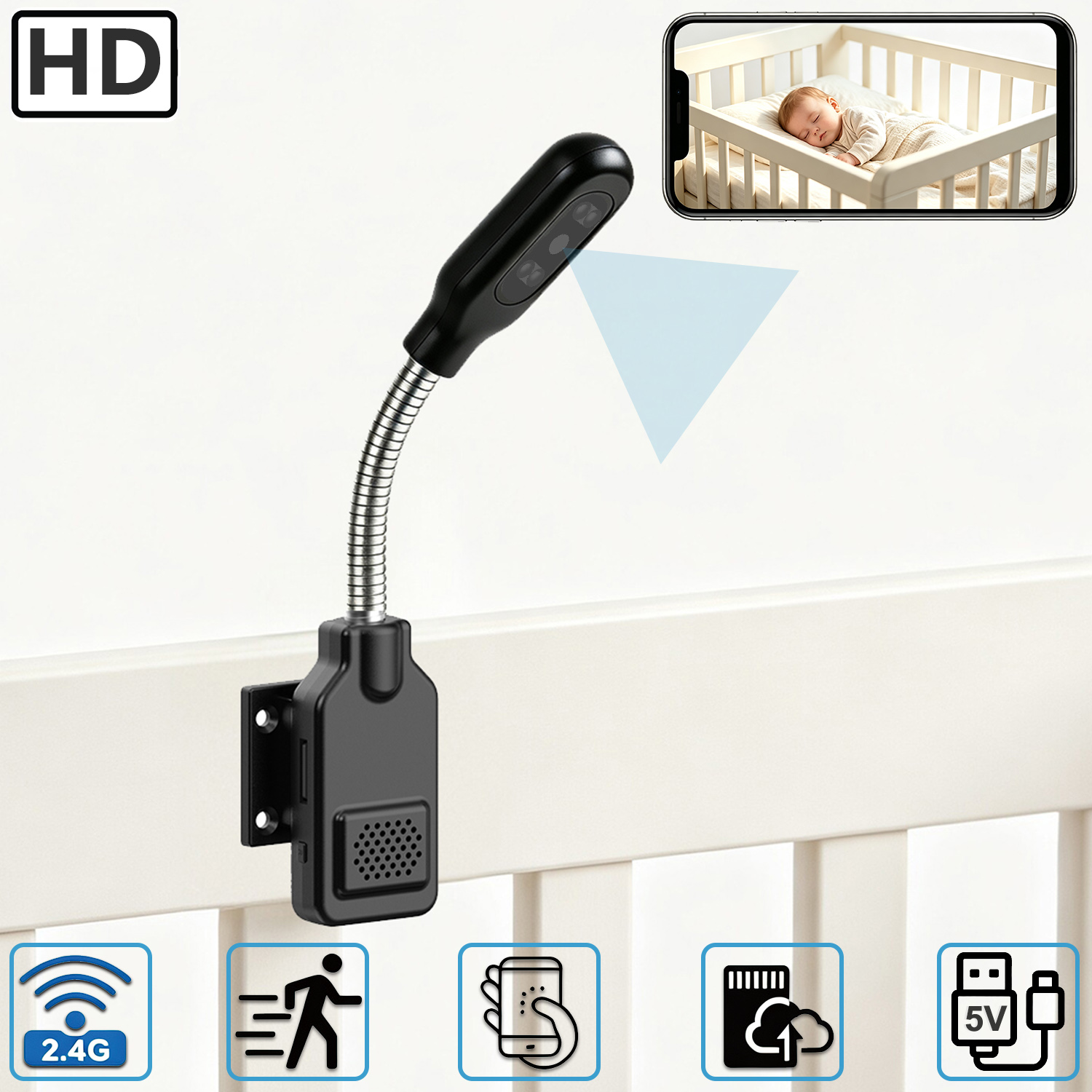 Hd Zero Camera - Kamera Monitor Bayi & Hewan Peliharaan