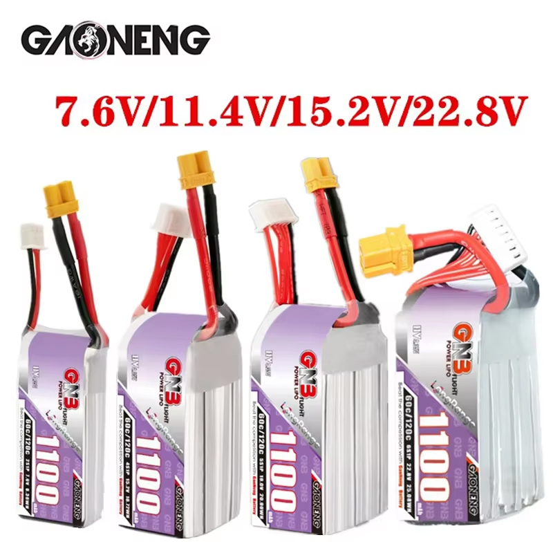 Lipo Battery 6S - GNB Drone balap panjang, suku cadang