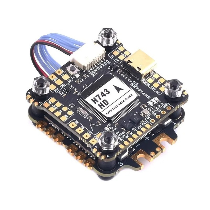 4 In 1 Esc - SKYSTARS H743, set pengendali penerbangan dengan