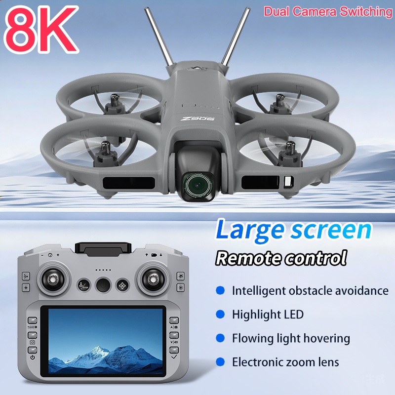 4 In 1 Esc - Drone Kamera 8K ESC dengan Penentuan