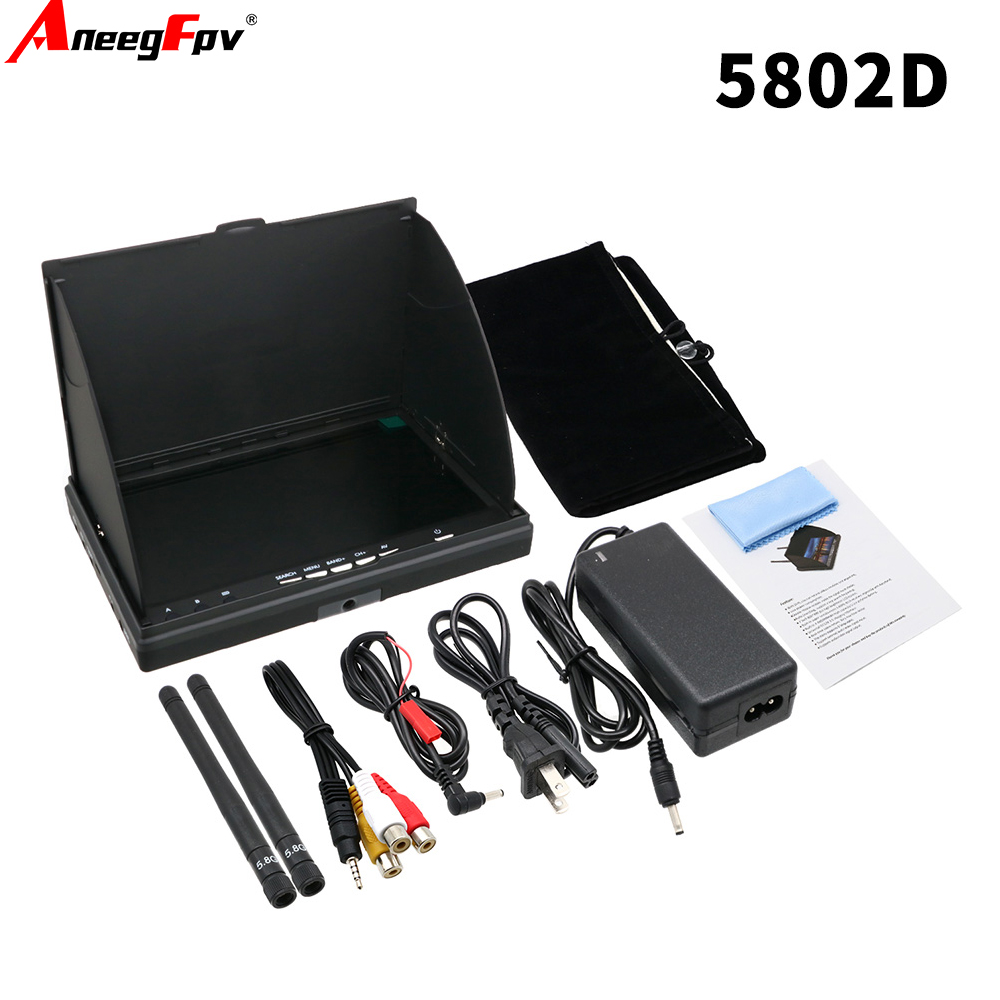 Fpv Goggles - LCD5802D LCD5802S 7 Inci 5.8G 40CH