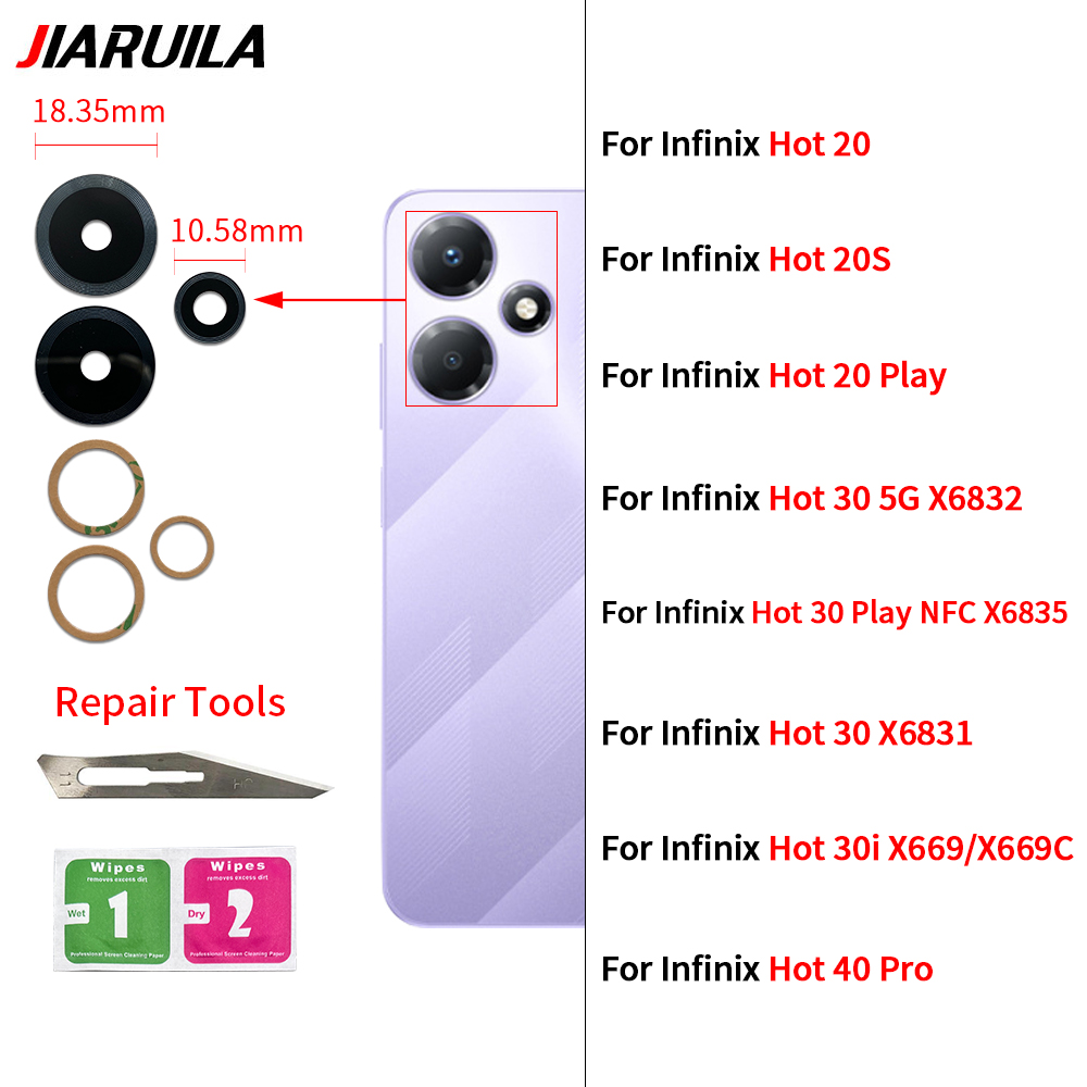 Hd Zero Camera - Penutup lensa kaca kamera belakang, baru