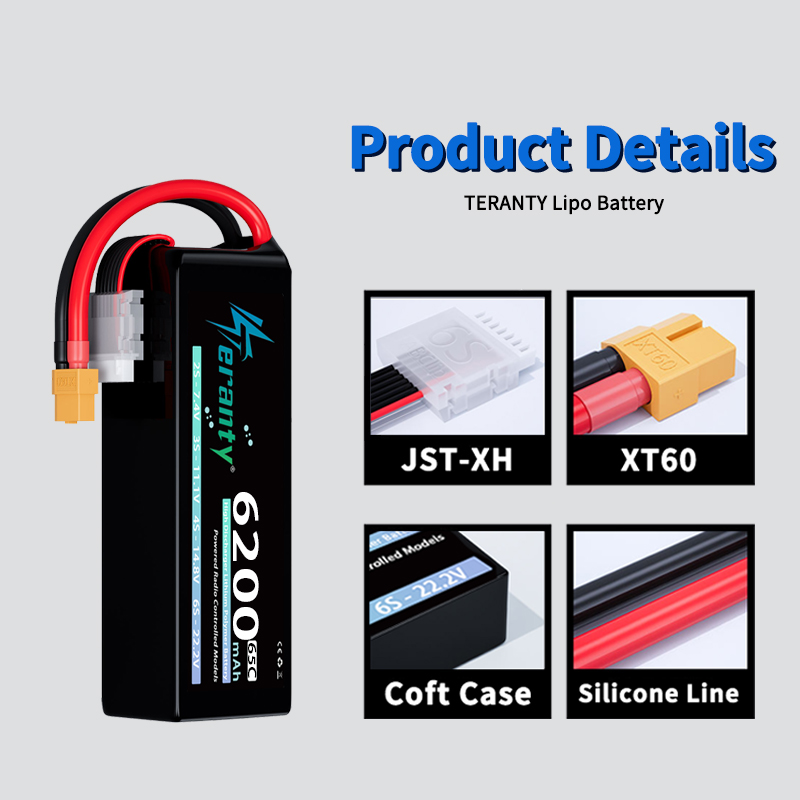 Baterai Lipo TERANTY 6S 6200mA - Lipo Battery 6S ulasan dan harga