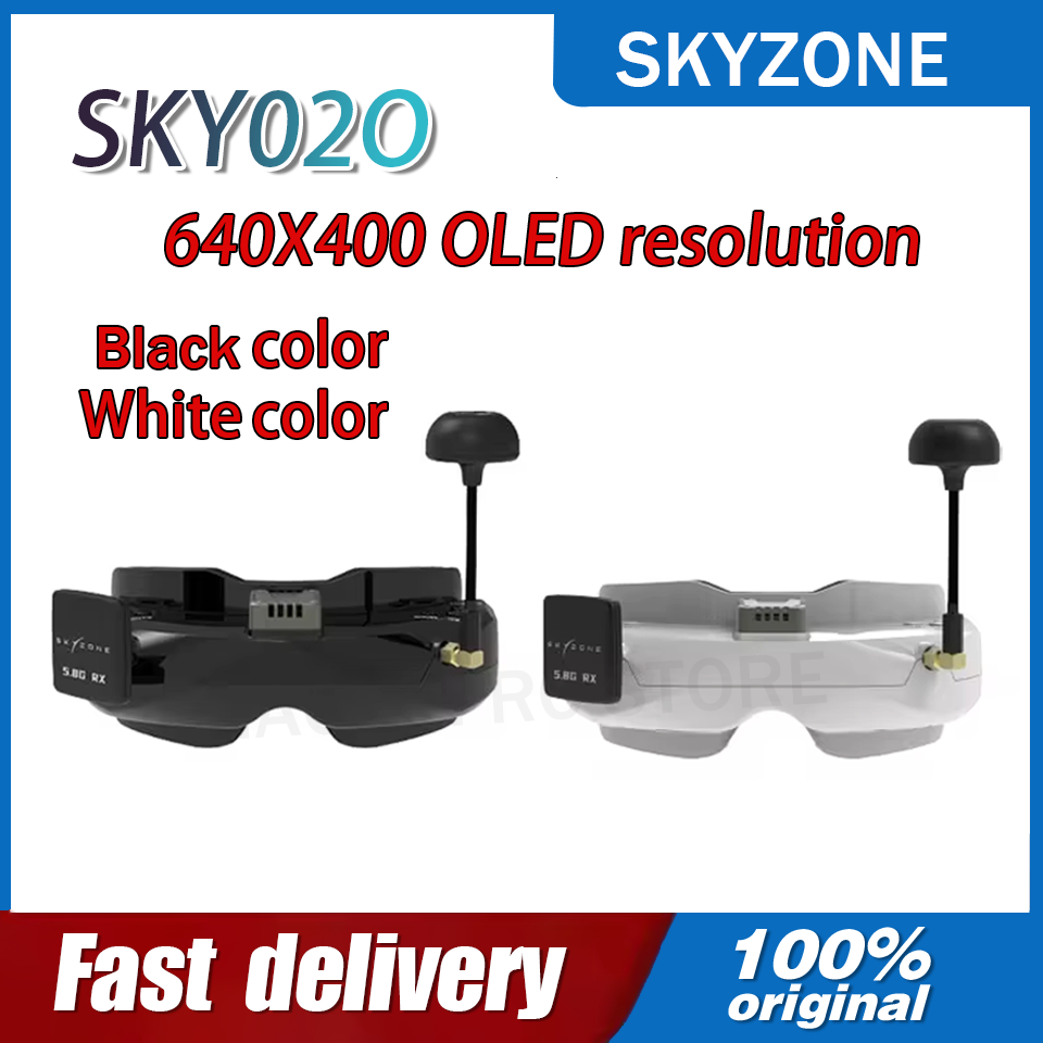 SKYZONE SKY02O OLED 5.8GHz 2S- - Fpv Goggles ulasan dan harga