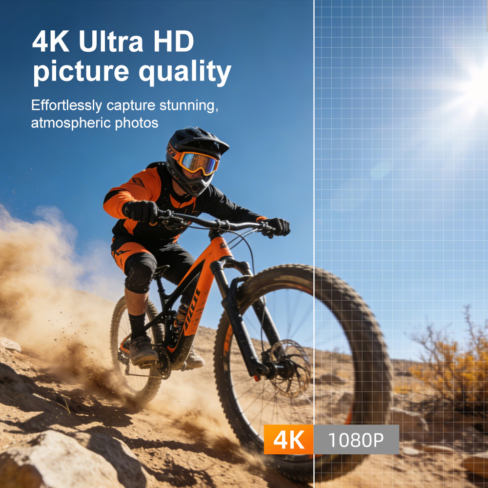 Kamera Aksi Ourlife 4K 330 °   - Runcam Camera ulasan dan harga