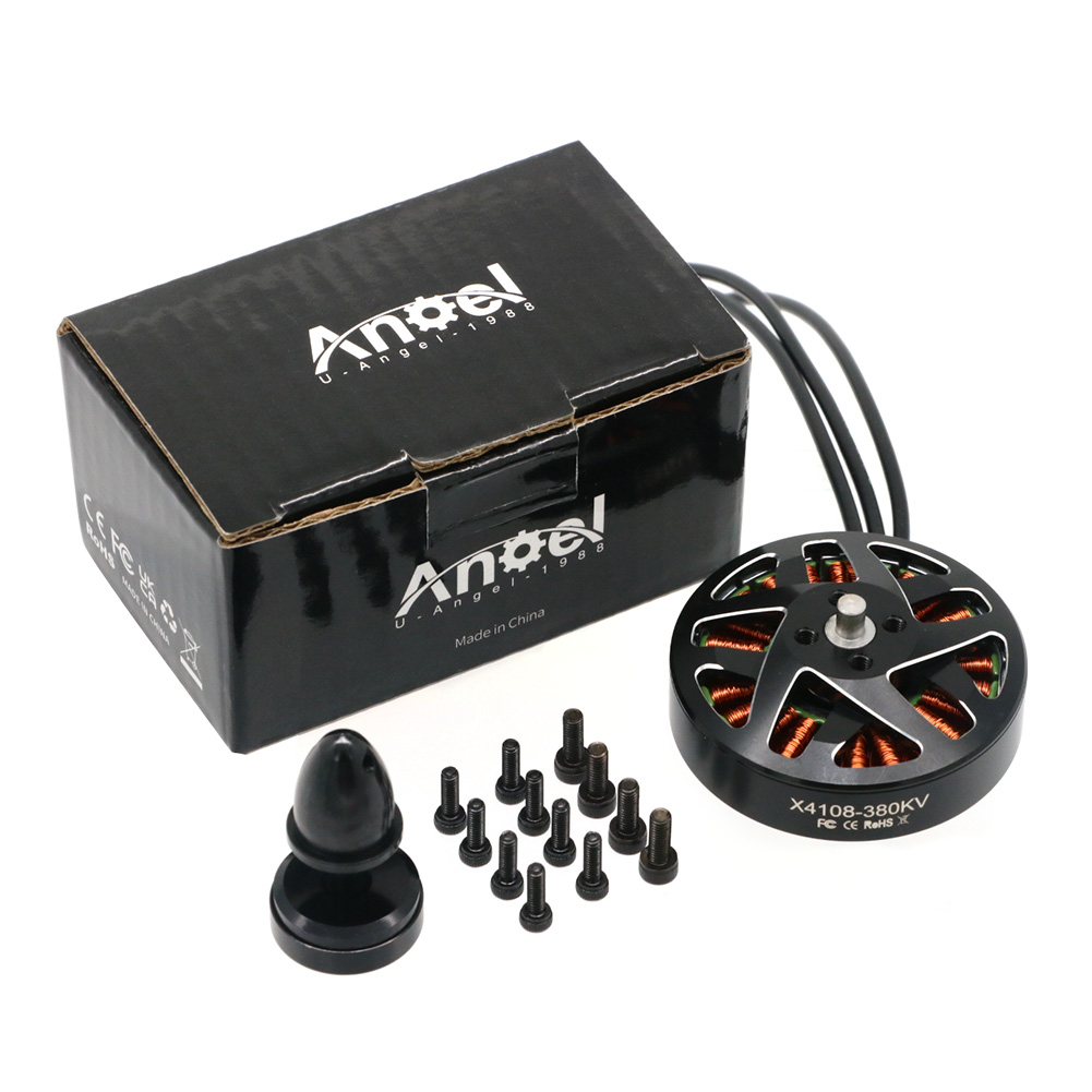 4 Buah UAngel 4108 X4108 380KV - Brushed Drone Motor ulasan dan harga
