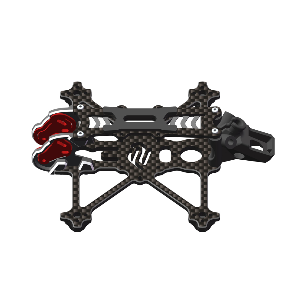 AlfaRC Fi-25 DJI O4 Air Unit 6 - Carbon Fiber Drone Frame ulasan dan harga