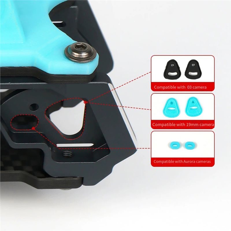 MACH-MANTA V2 Kit Rangka True  - Carbon Fiber Drone Frame ulasan dan harga