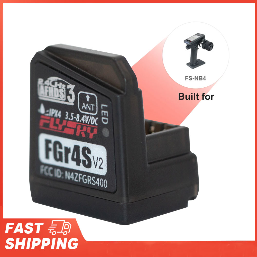 Flysky FGR4S V2 Penerima AFHDS - Flysky Transmitter ulasan dan harga