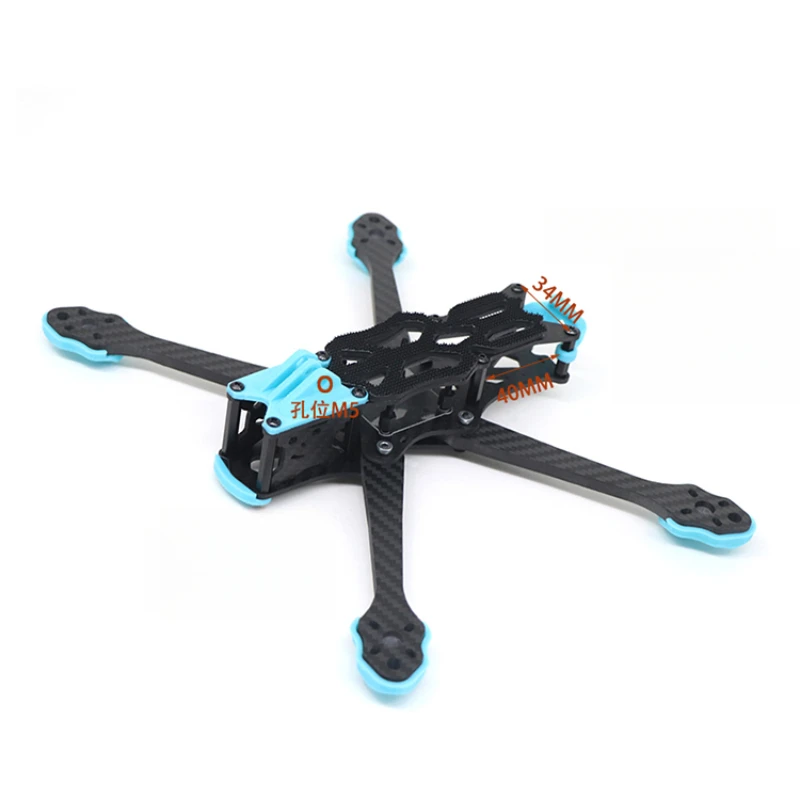 Bingkai Drone Serat Karbon Ber - Carbon Fiber Drone Frame ulasan dan harga