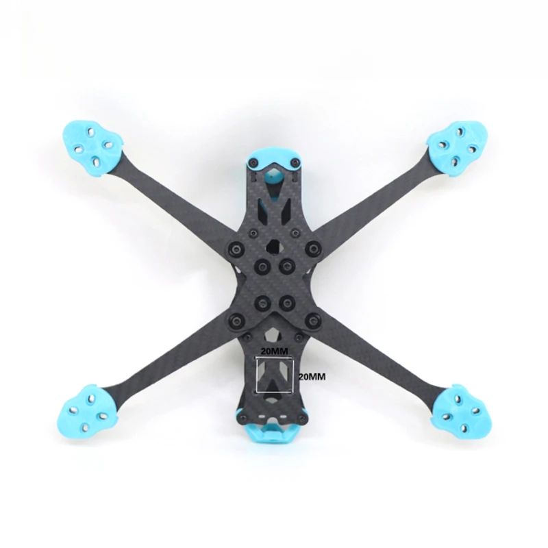 Bingkai Drone Serat Karbon Ber - Carbon Fiber Drone Frame ulasan dan harga