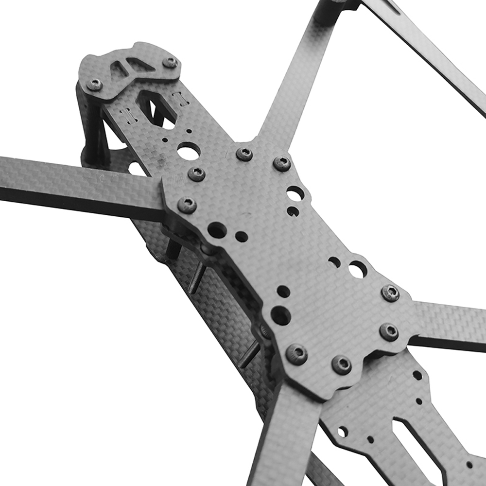 MARK V2 8/9/10 inci 3K Serat K - Carbon Fiber Drone Frame ulasan dan harga