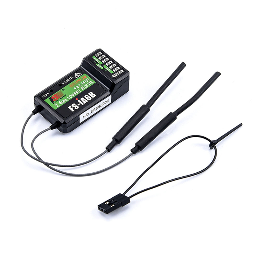 Penerima RC Flysky FS-IA6 IA6B - Fpv Drone ulasan dan harga