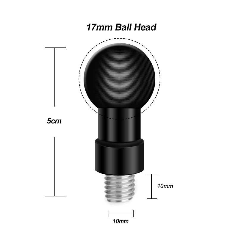 Adaptor Kepala Bola Aluminium  - Runcam Camera ulasan dan harga