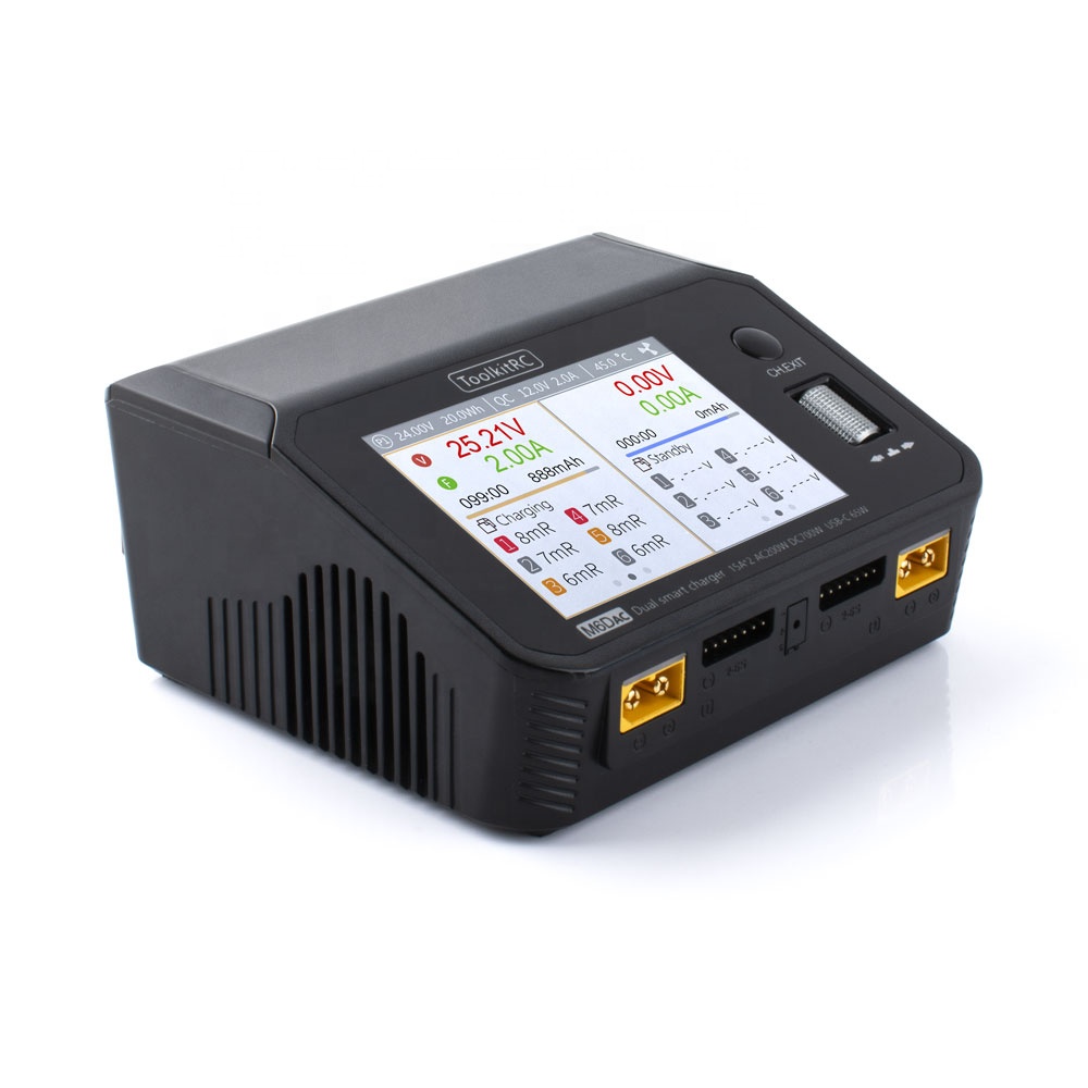Toolkitrc M6DAC 350W X 2 USB-C - Lipo Battery 6S ulasan dan harga