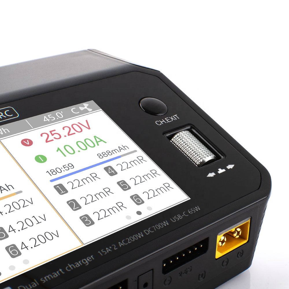 Toolkitrc M6DAC 350W X 2 USB-C - Lipo Battery 6S ulasan dan harga