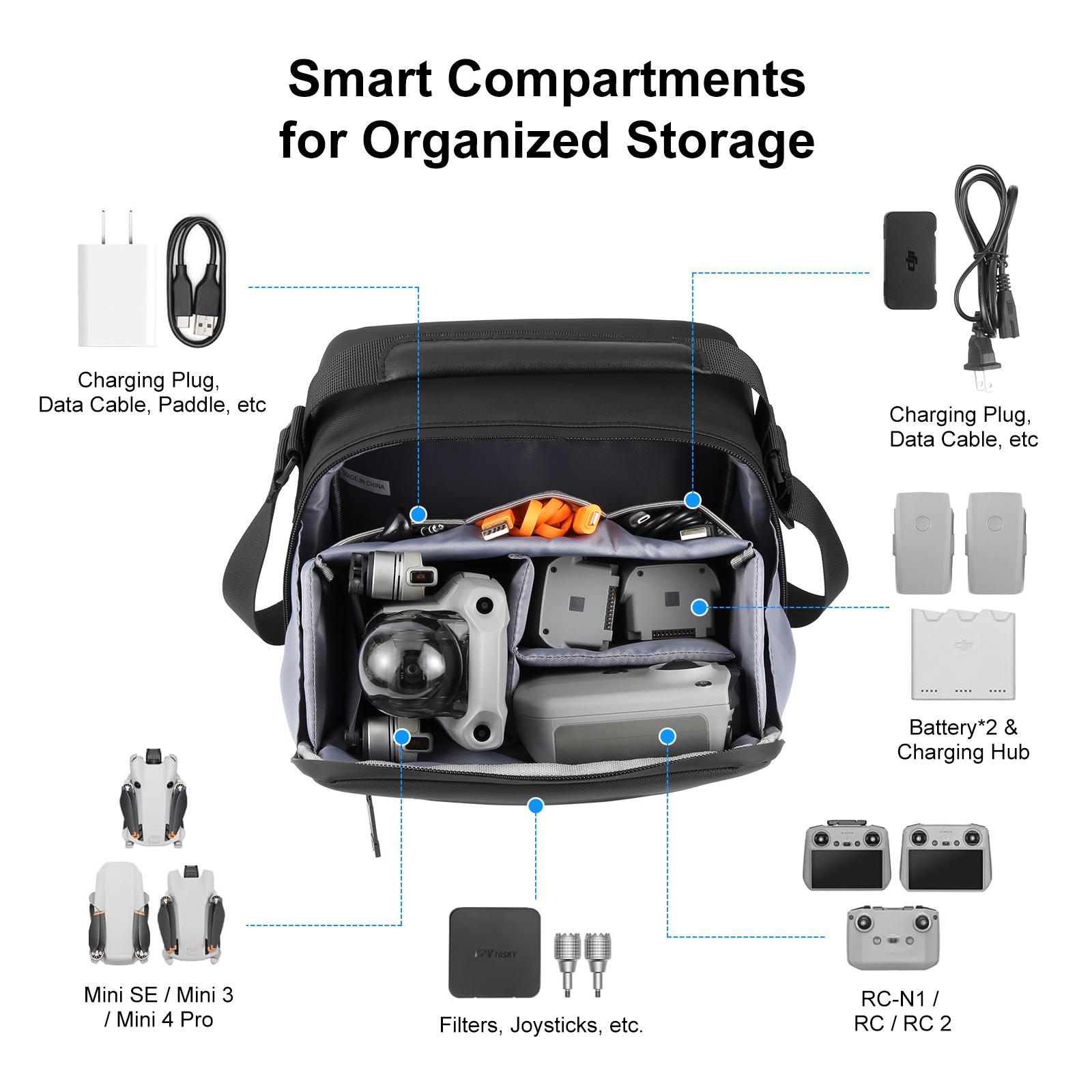 PULUZ Tas Penyimpanan Drone Ka - Drone With Camera ulasan dan harga