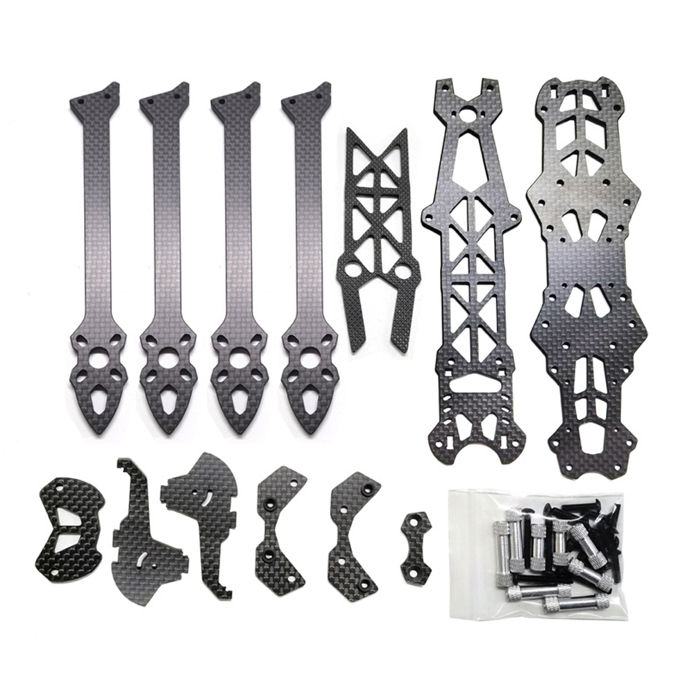 1 buah Mark4 Mark 4 HD 7 inci  - Carbon Fiber Drone Frame ulasan dan harga