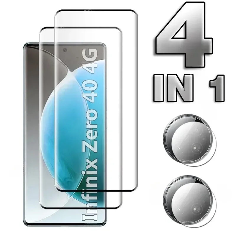 4 in 1 Pelindung Layar Kaca 3D - Hd Zero Camera ulasan dan harga