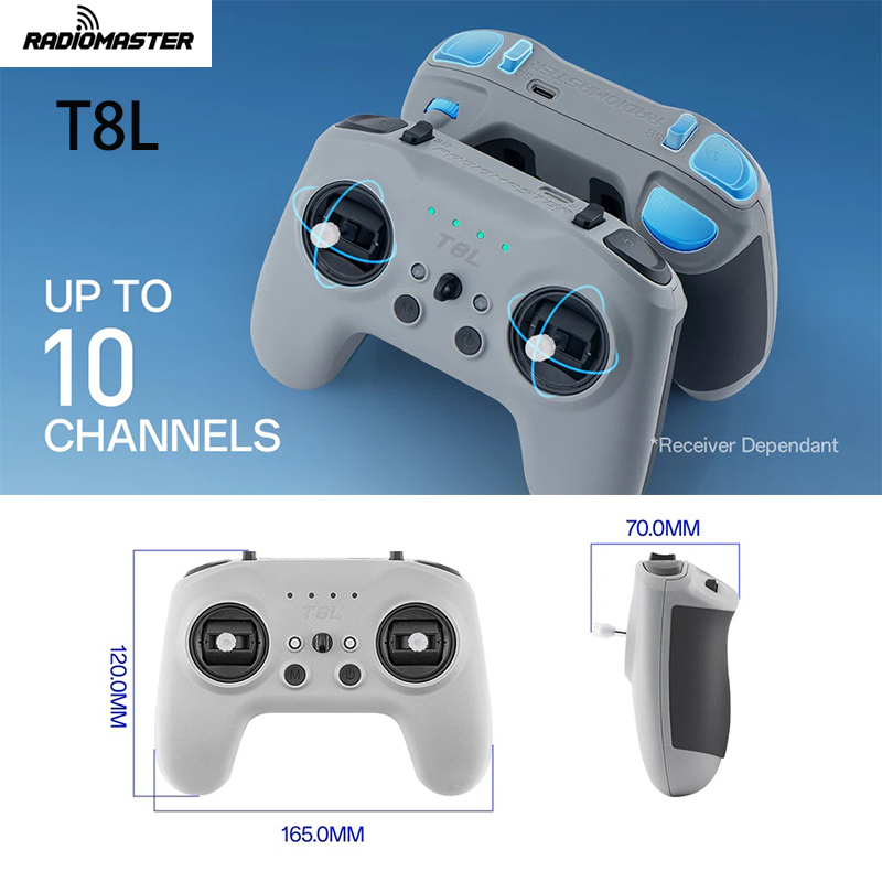 RadioMaster T8L, Pengontrol Ra - Drone Gimbal ulasan dan harga