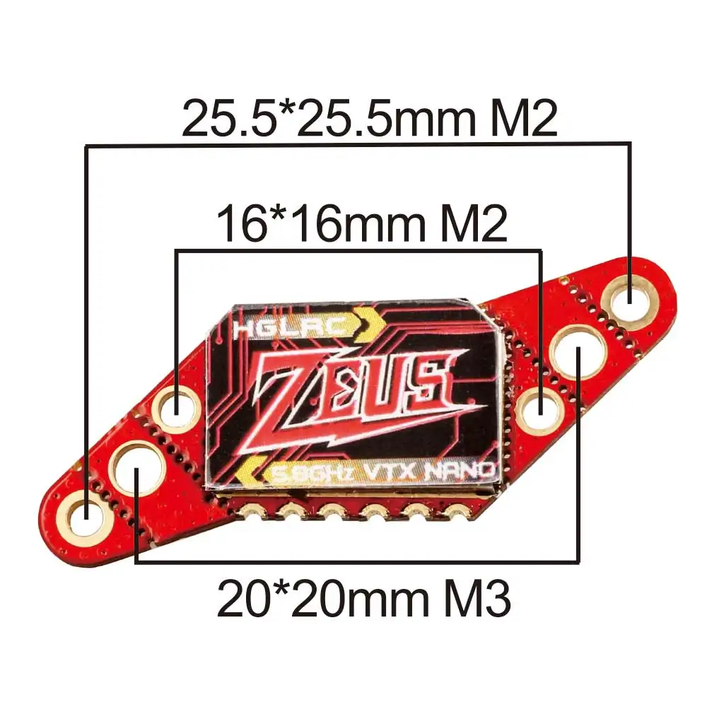 Hglrc Zeus Nano Vtx 5.8G 350Mw - Analog Fpv Camera ulasan dan harga