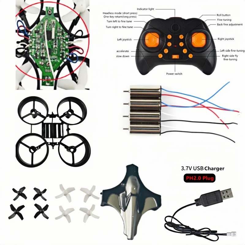 Kit Drone DIY Lengkap 2.4G 6Ax - Drone Battery Charger ulasan dan harga