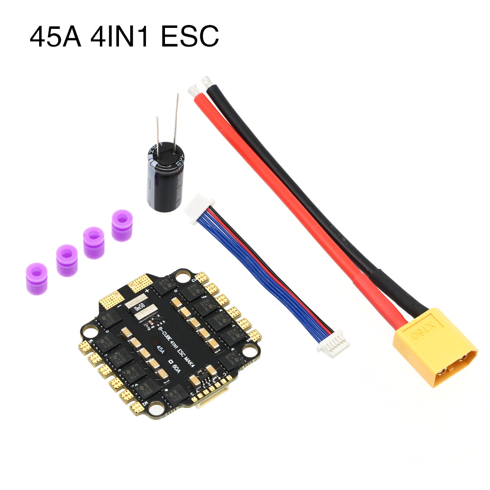 UAngel 4IN1 45A 60A ESC BLHELI - Lipo Battery 6S ulasan dan harga