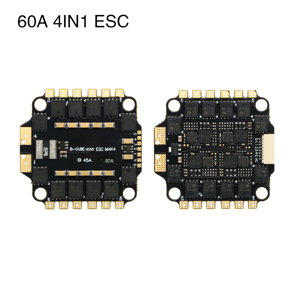 UAngel 4IN1 45A 60A ESC BLHELI - Lipo Battery 6S ulasan dan harga