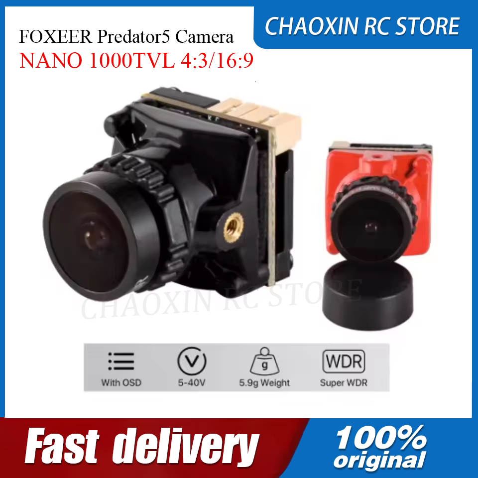 Kamera FOXEER Predator5 NANO 1 - Fpv Camera ulasan dan harga