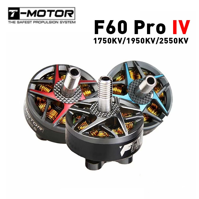 T-motor F60 Pro Iv 2207 1750kv - Brushed Drone Motor ulasan dan harga