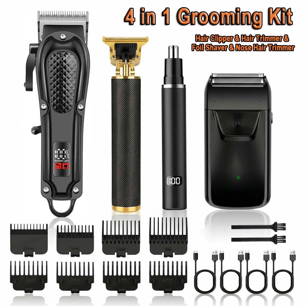 Set Alat Cukur Rambut Pria 4-i - 4 In 1 Esc ulasan dan harga
