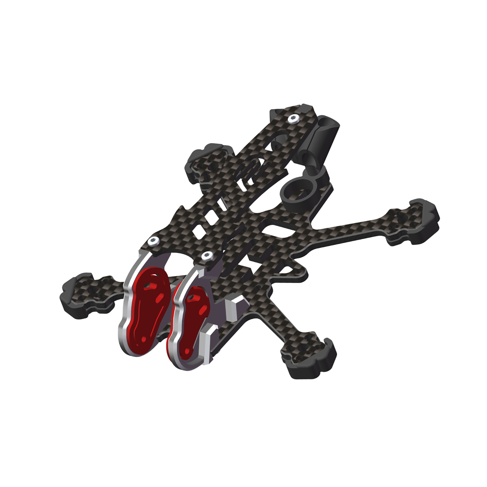 AlfaRC Fox-2 DJI O4 Air Unit 5 - Carbon Fiber Drone Frame ulasan dan harga