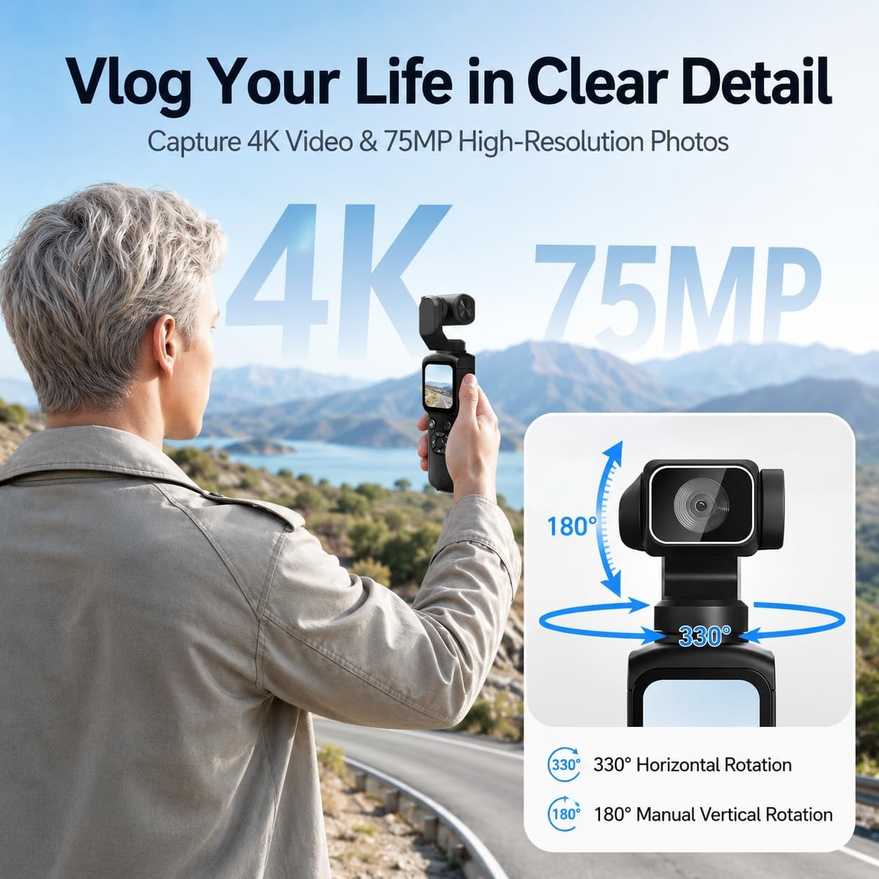Kamera Vlogging 4K untuk YouTu - Runcam Camera ulasan dan harga