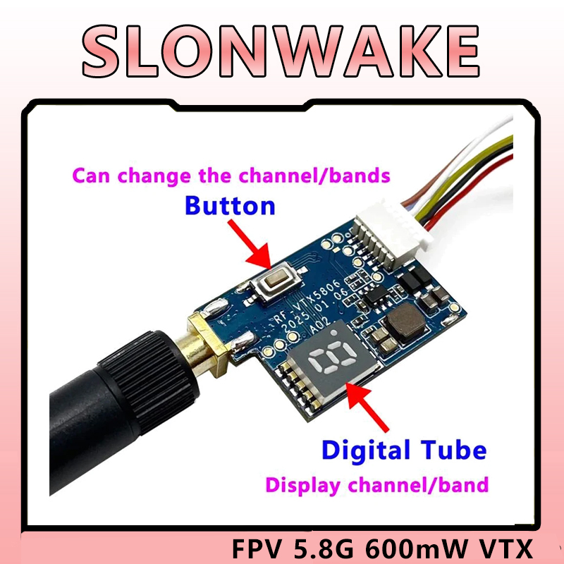 SLONWAKE 5.8G TS5823 PRO Mini  - Analog Fpv Camera ulasan dan harga