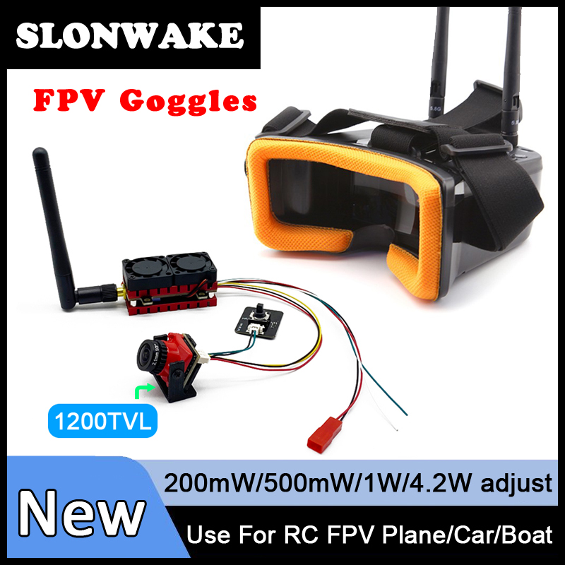 SLONWAKE 5.8G 48CH 4.2W VTX Tr - Fpv Goggles ulasan dan harga