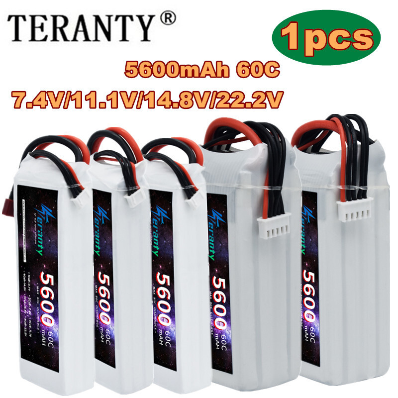 TERANTY 5600MAH 60C 2S 3S 4S 6 - Lipo Battery 6S ulasan dan harga