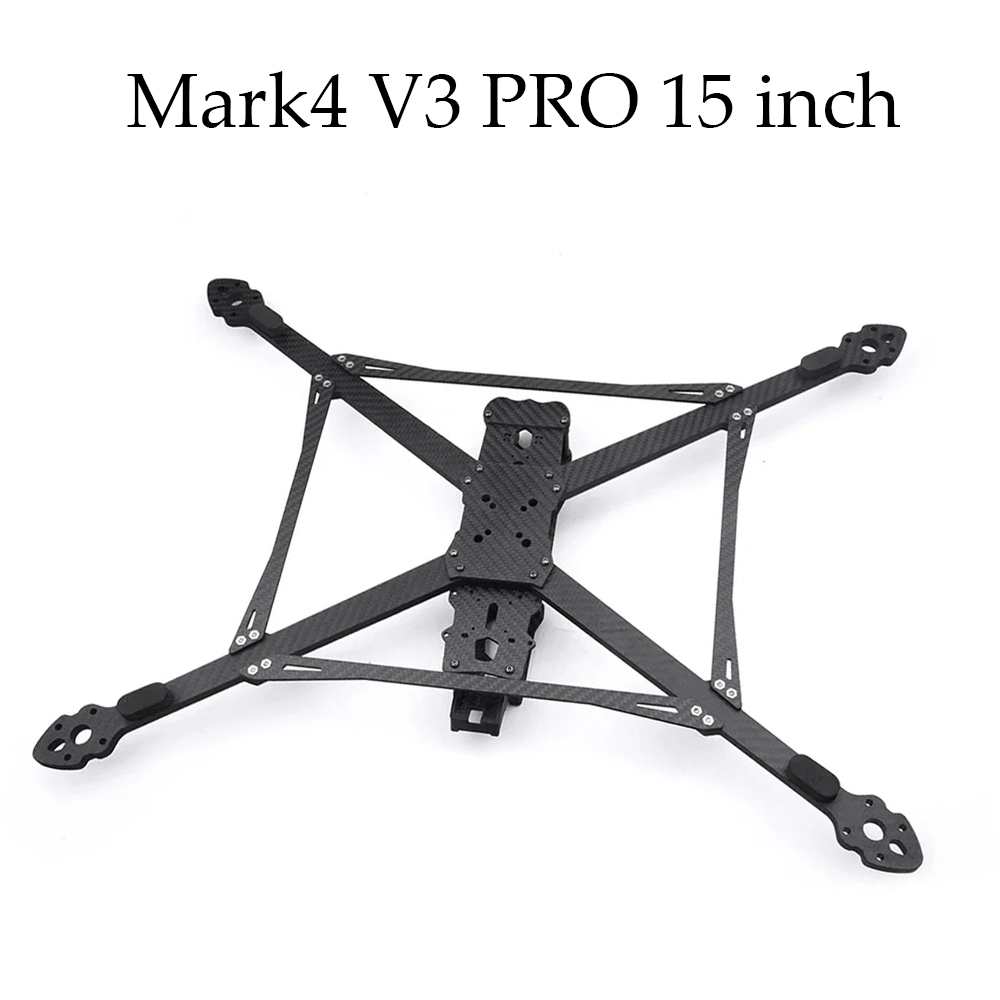 MARK4 V3 Pro 15 inci 692mm T8  - Carbon Fiber Drone Frame ulasan dan harga
