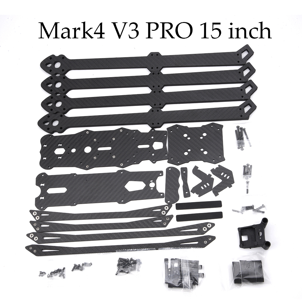MARK4 V3 Pro 15 inci 692mm T8  - Carbon Fiber Drone Frame ulasan dan harga