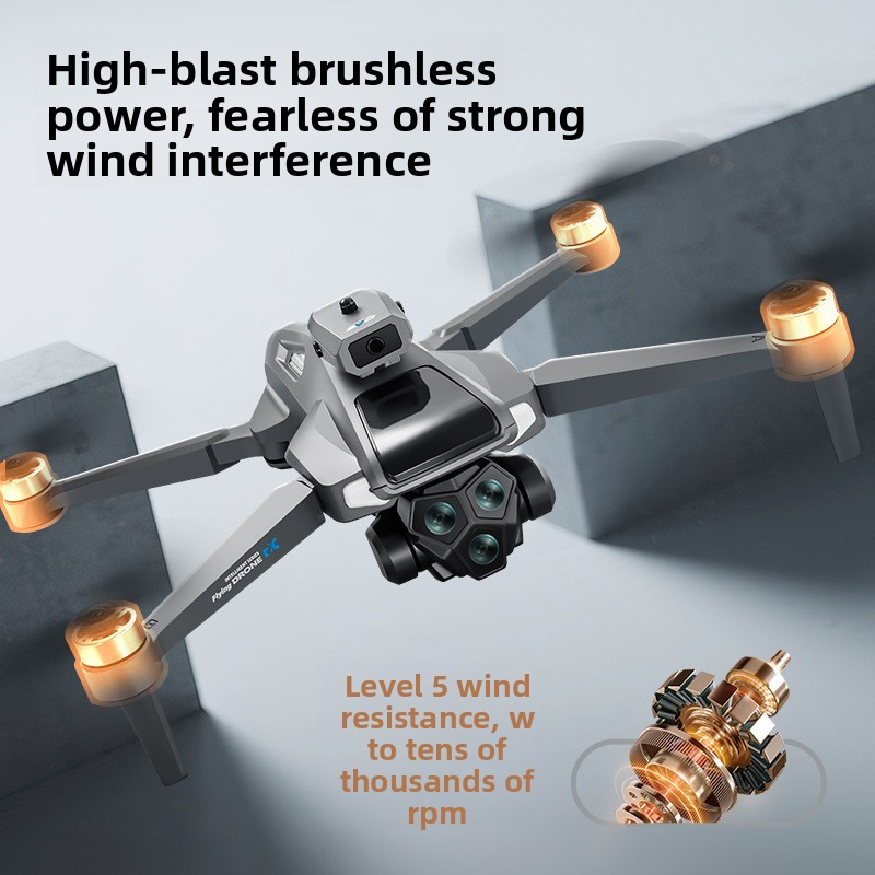 Drone RC Lipat M66 dengan Laya - Brushed Drone Motor ulasan dan harga