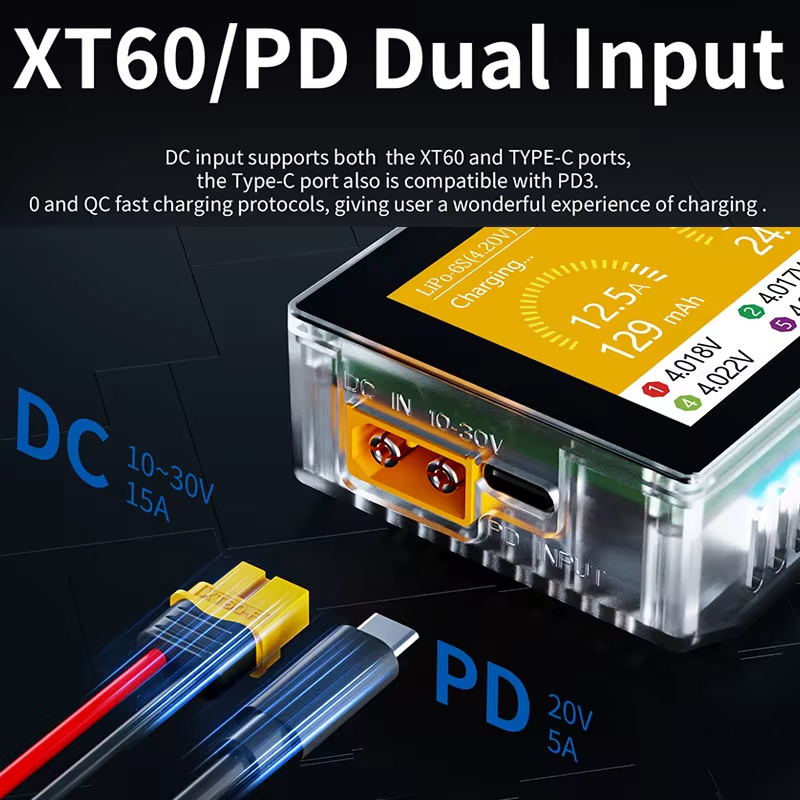 HOTA T6 pengisi daya cerdas 30 - Lipo Battery 6S ulasan dan harga
