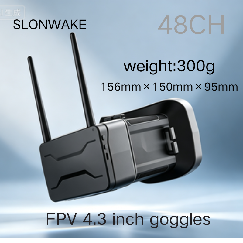 Kacamata FPV 5.8G, Layar 4.3 I - Fpv Goggles ulasan dan harga
