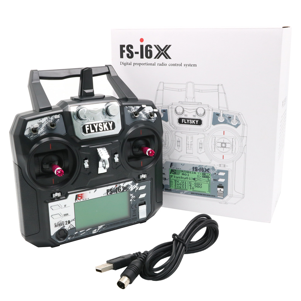 FLYSKY FS-i6X FS i6X 10CH 2.4G - Flysky Transmitter ulasan dan harga