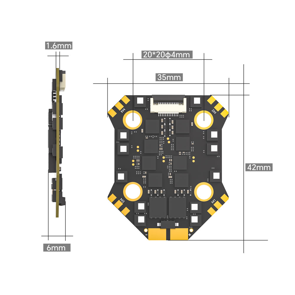 iFlight Borg F7 Mini Stack Fli - Fpv Drone ulasan dan harga