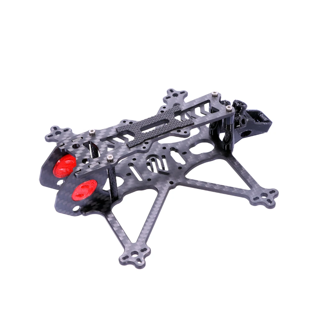 AlfaRC Fi-135 3 inci Kit rangk - Carbon Fiber Drone Frame ulasan dan harga
