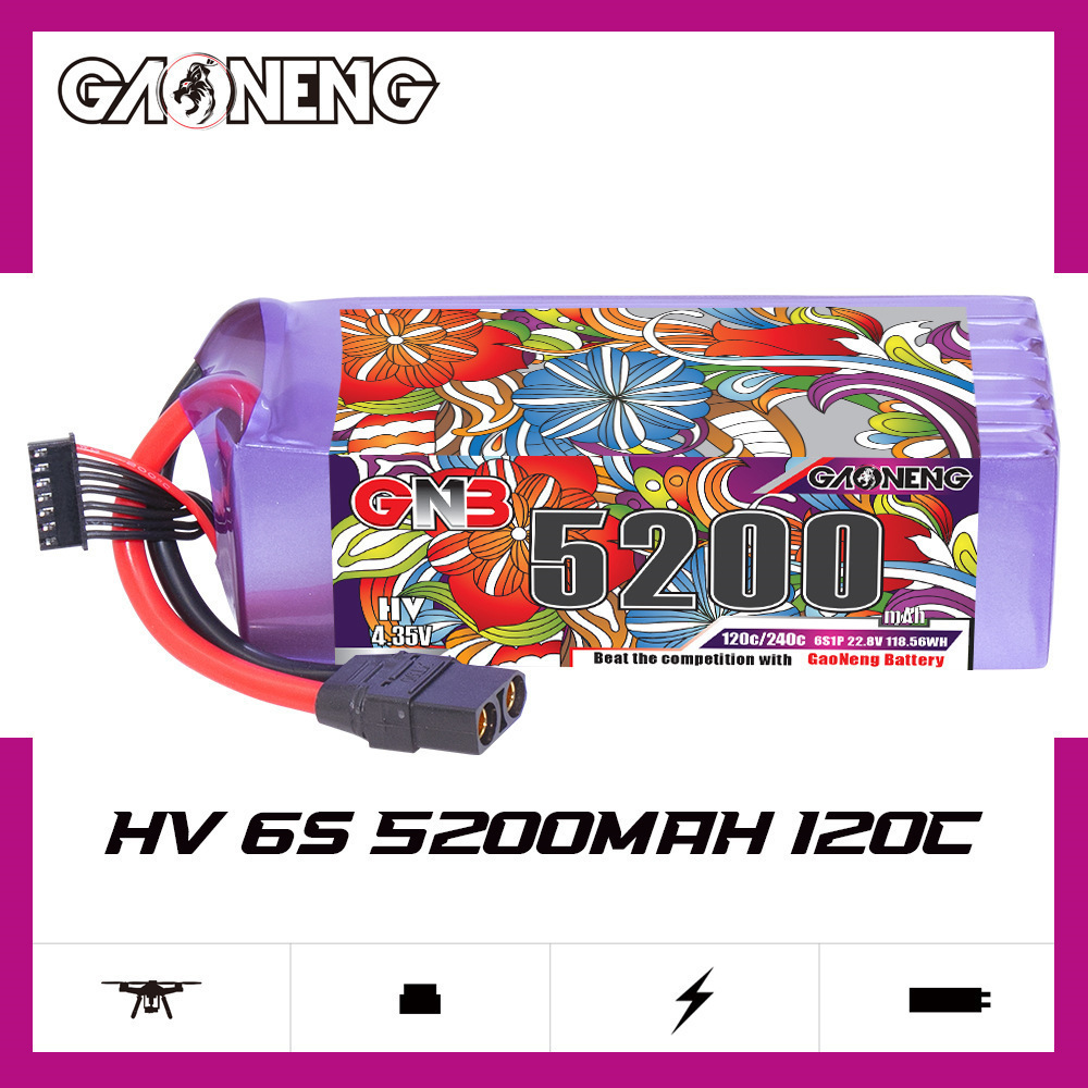 Baterai Lipo GNB 6S 22.8V 3000 - Lipo Battery 6S ulasan dan harga
