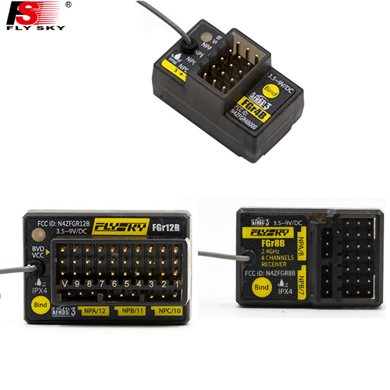 Flysky FGr4B FGr8B FGr12B 2.4G - Flysky Transmitter ulasan dan harga